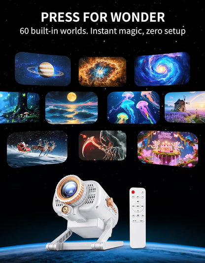 3D Galaxy Projector
